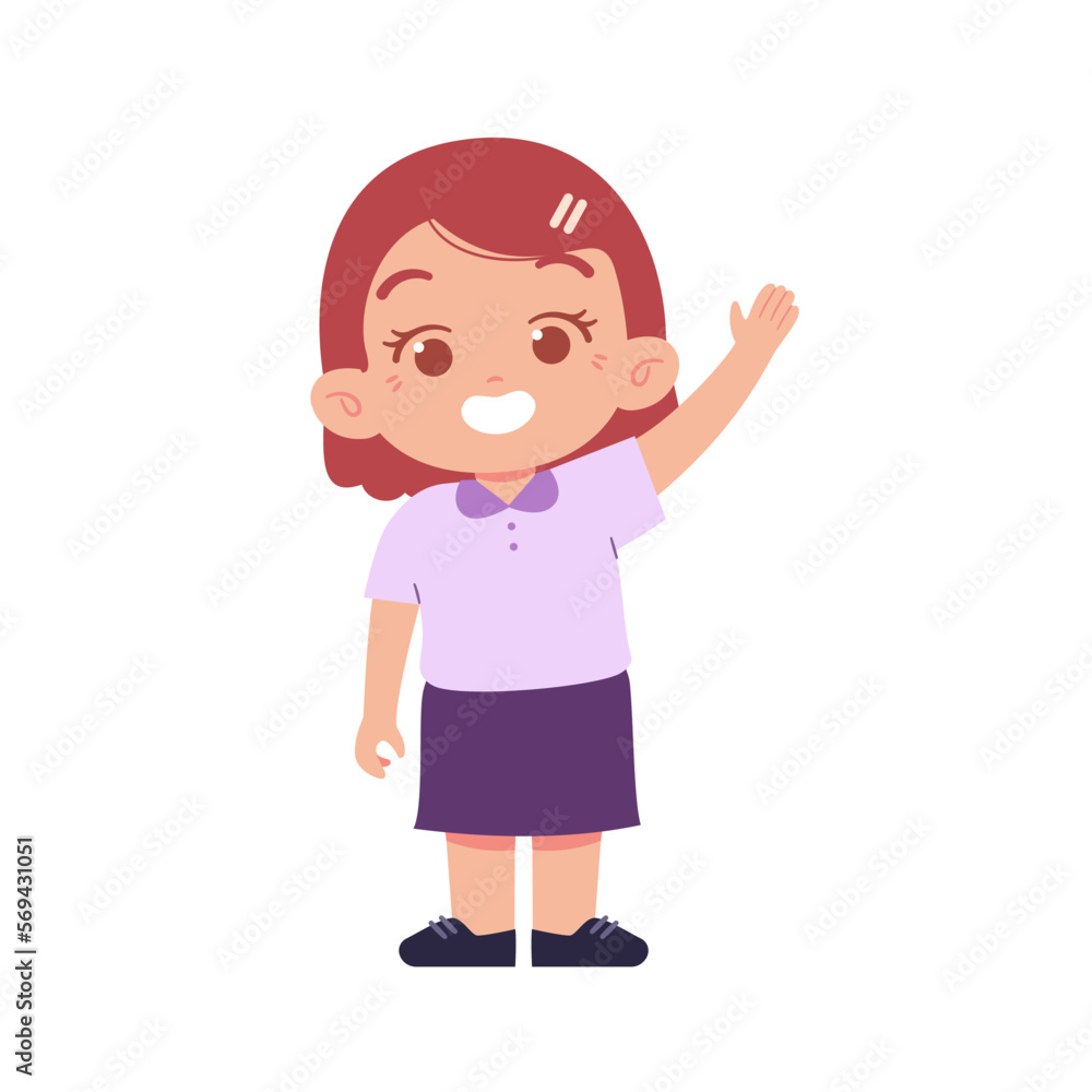 Little Boy character. Elementary School Kids Wearing Uniform Illustration Little Boy character. Elementary School Kids Wearing Uniform Illustration
