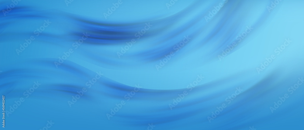 Fototapeta premium Blue cloth background abstract with soft waves
