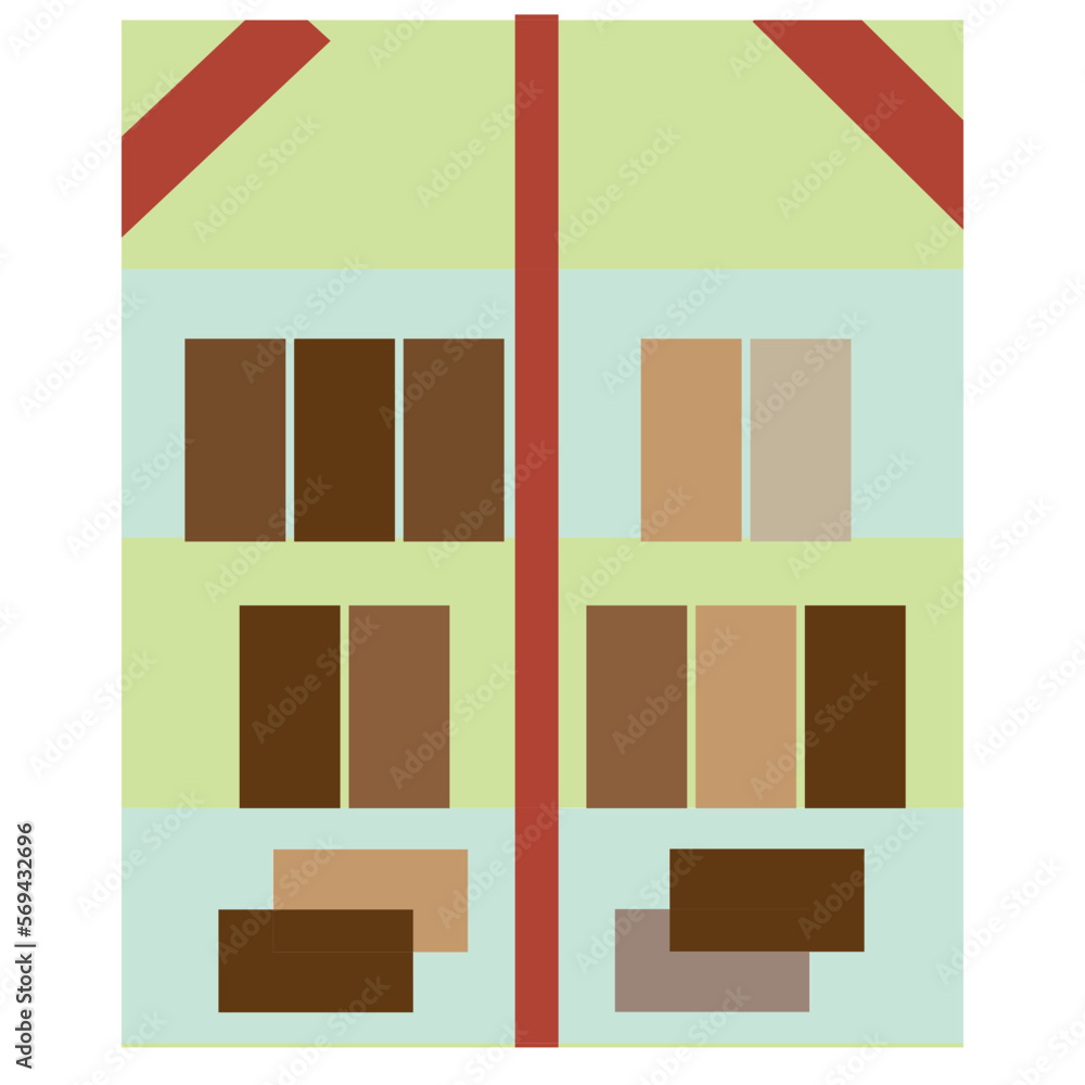 Bookcase Flat Icon Bookcase Flat Icon