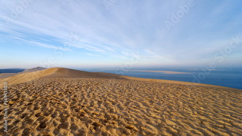 Pilat sand dune in Arcachon bay