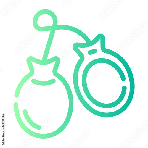 castanets gradient icon