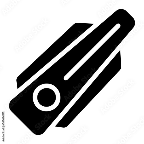 kazoo glyph icon