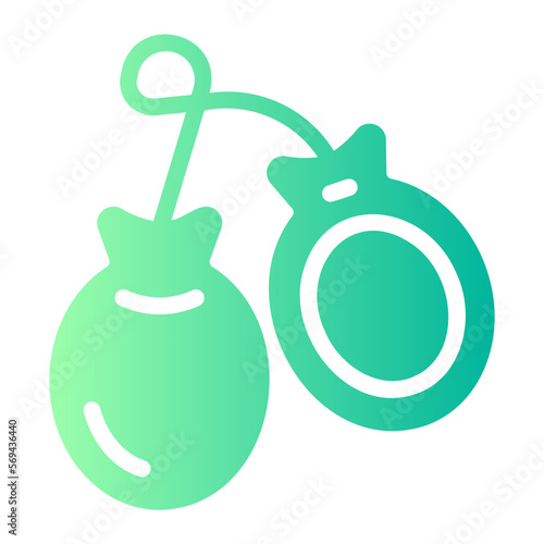 castanets gradient icon