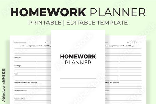 Homework Planner
