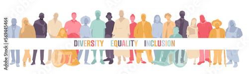 Diversity, Equality, Inclusion banner.