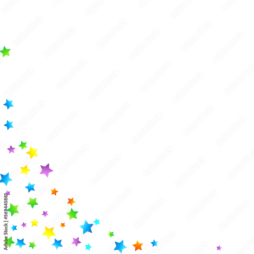 Rainbow Festive Confetti. Carnival Star Falling. Rainbow Festive Confetti. Carnival Star Falling.
