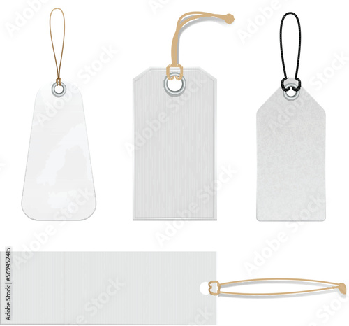 Offer Tags With White Theme For Business