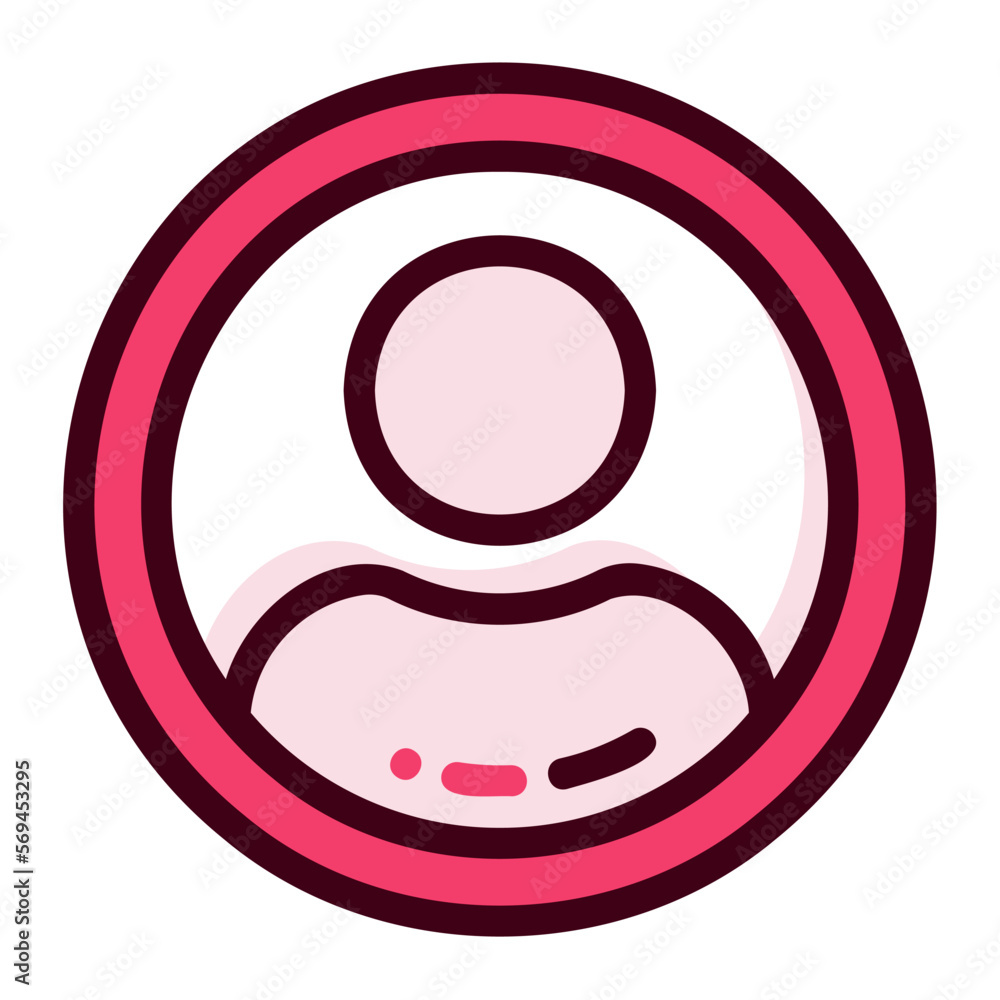 Icon user Illustration can be used for web app info graphic etc Icon user Illustration can be used for web app info graphic etc