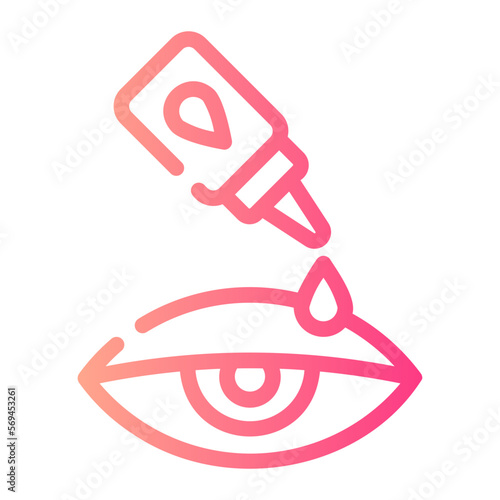 eye gradient icon