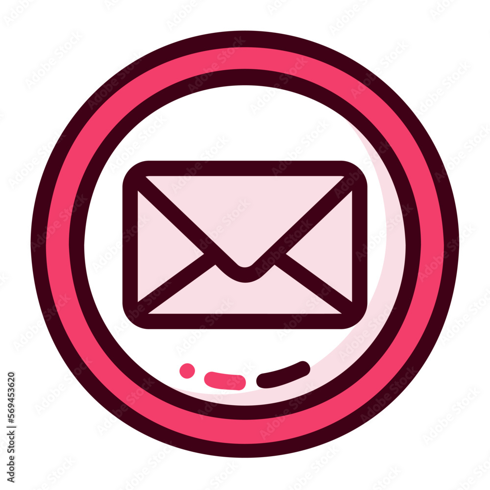 Icon mail Illustration can be used for web app info graphic etc Icon mail Illustration can be used for web app info graphic etc