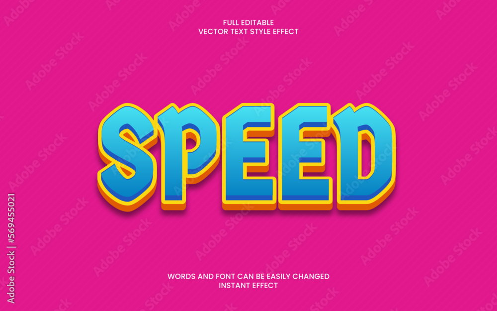 Speed Text Effect Speed Text Effect