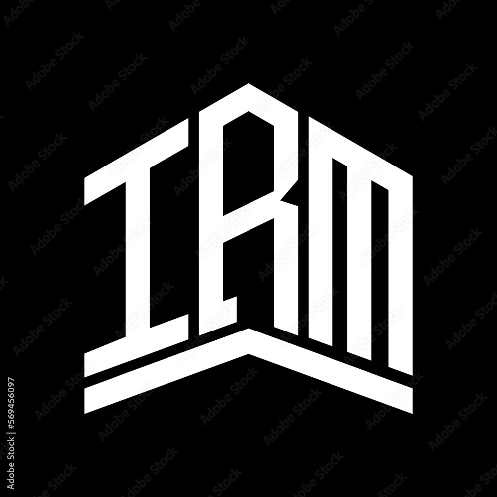 IRM letter logo design. IRM creative initials monogram vector letter ...