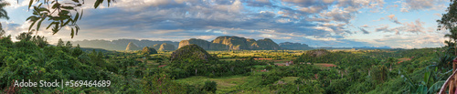 Valle de Vinales a karstic depression, Cuba