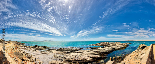 Scenic view of Luderitz Bay, Namibia, Africa photo