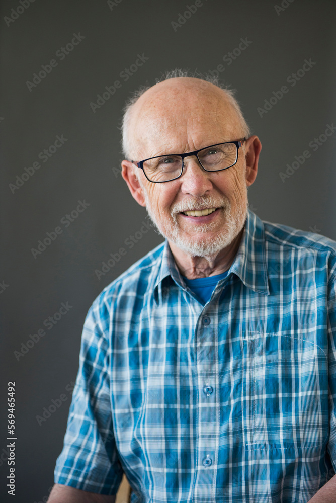 Portrait of senior man Portrait of senior man