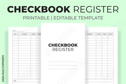 Checkbook Register