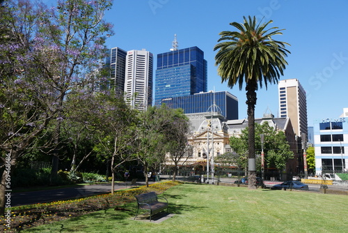 Parkanlage Parliament Gardens Melbourne