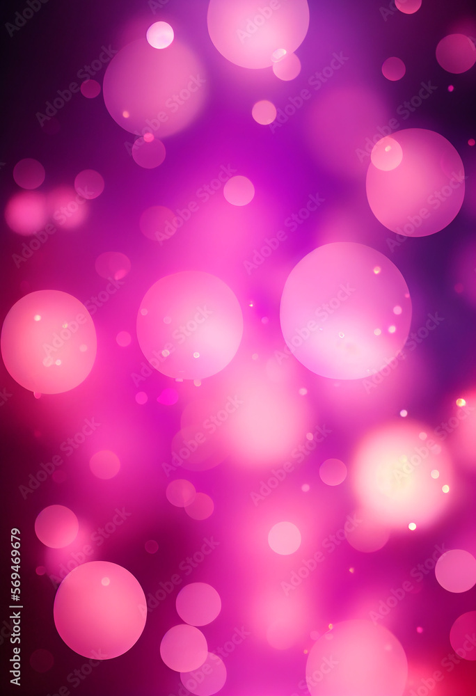 Pink bokeh abstract design background Pink bokeh abstract design background
