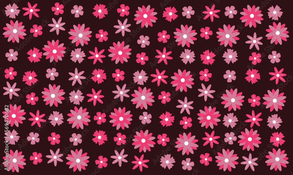 seamless pattern with flowers seamless pattern with flowers