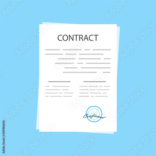 Фотография The contract icon