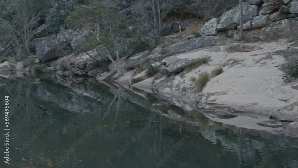 lake at jellybean pool national park western Sydney Australia lake at jellybean pool national park western Sydney Australia