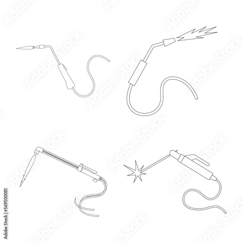 welding vector icon