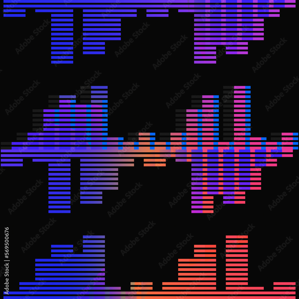 90s abstract background. 8 bit game console flat style