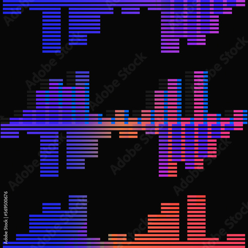 90s abstract background. 8 bit game console flat style