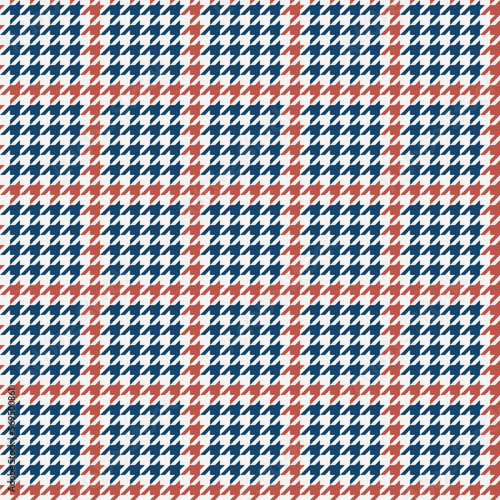 Seamless textile fabric. Vector tartan plaid. Check background pattern texture.