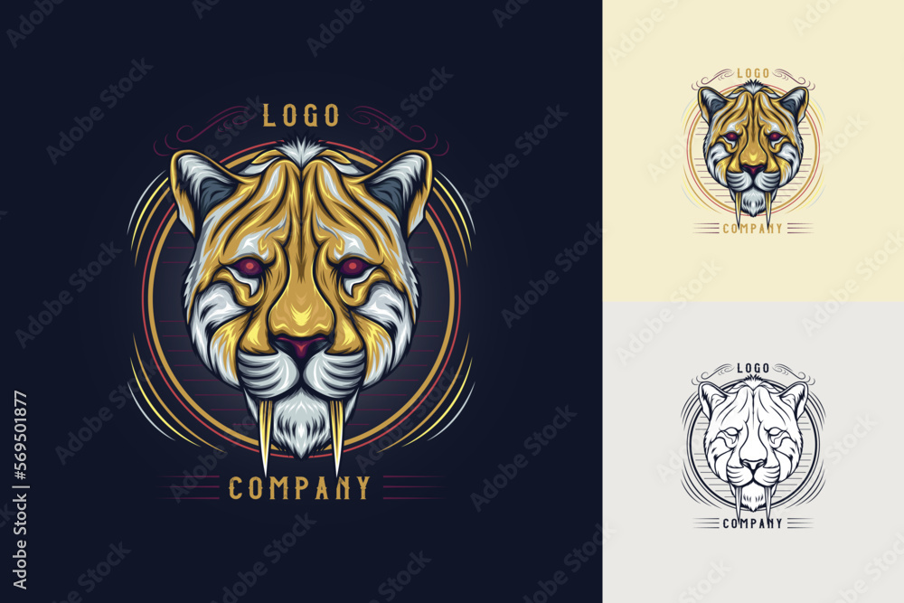 Smilodon or the saber tooth Smilodon or the saber tooth