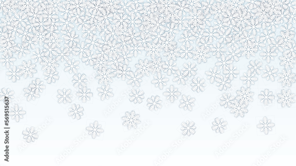custom made wallpaper toronto digitalChristmas  Vector Background with Falling Snowflakes. Isolated on Red Background. Realistic Snow Sparkle Pattern. Snowfall Overlay Print. Winter Sky. Papercut Snowflakes.