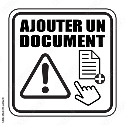 Logo ajouter un document.