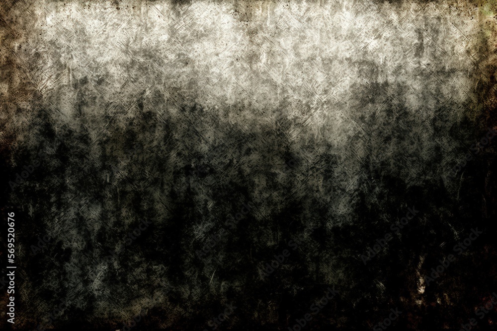 Dark grunge texture as background. Generative AI