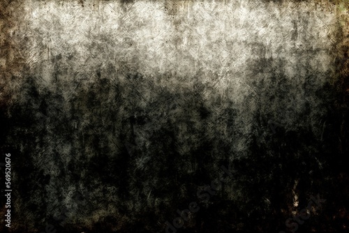 Dark grunge texture as background. Generative AI