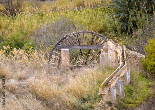 The old abandoned water mill