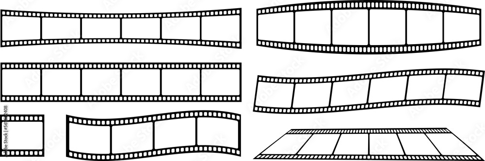 Cinema film strip.