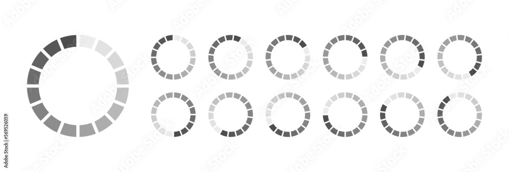 Circular Loading Buffering Icons Vector Video Ready for Animation Gif All Keyframes Frames Bufring Circle Waiting for Connection Buffer Preloader Download Symbol Easy Replace Color Circular Loading Buffering Icons Vector Video Ready for Animation Gif All Keyframes Frames Bufring Circle Waiting for Connection Buffer Preloader Download Symbol Easy Replace Color