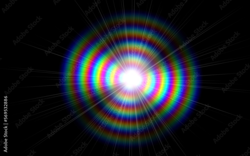 Bunte licht Kreißen. Bunte licht Kreißen.