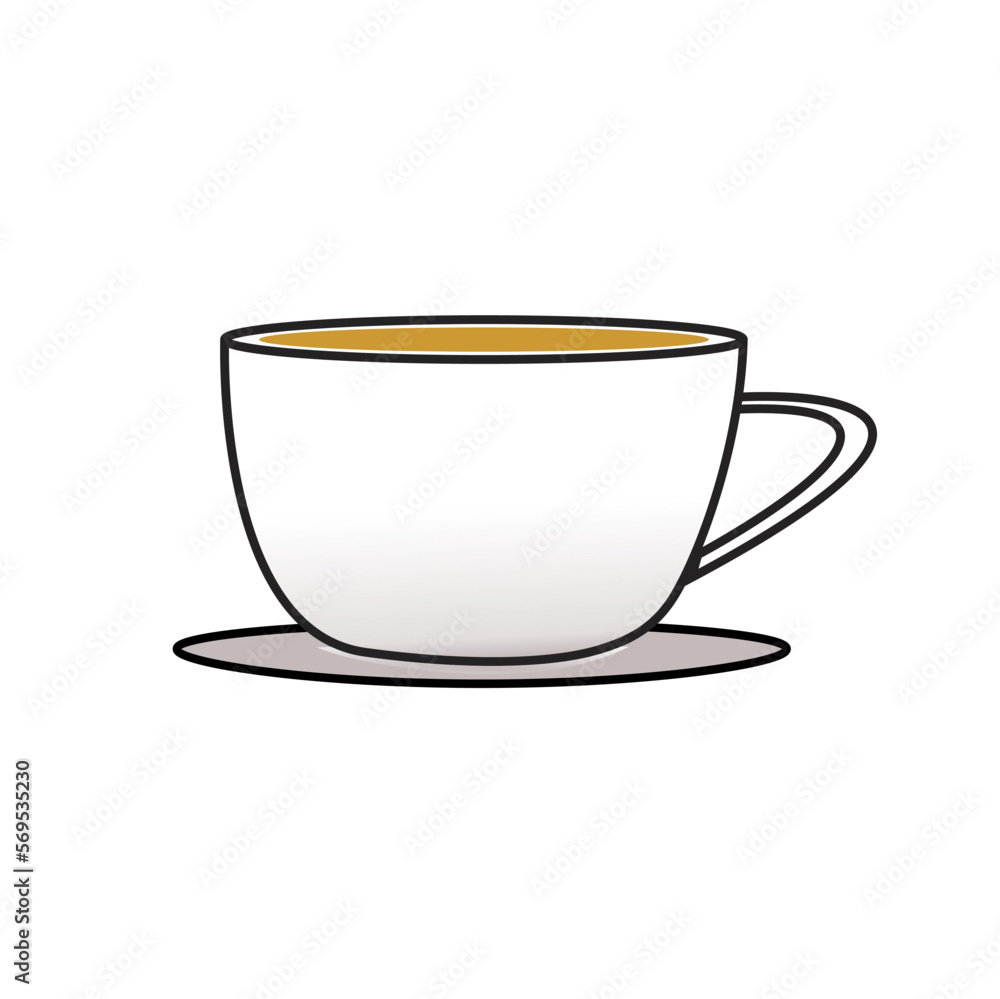 Coffee cup white design vector illustration Coffee cup white design vector illustration