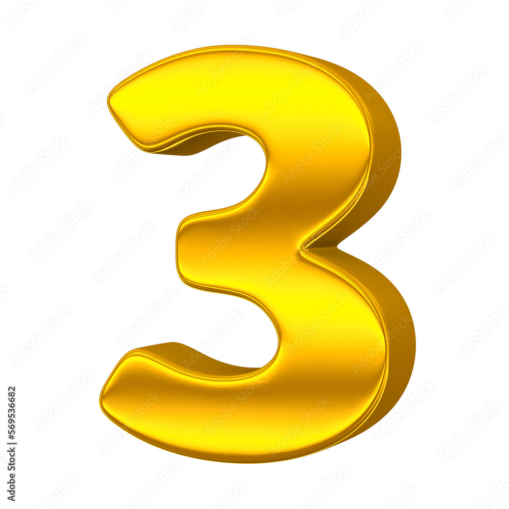 Percent Number Gold 3D Generative AI Percent Number Gold 3D Generative AI