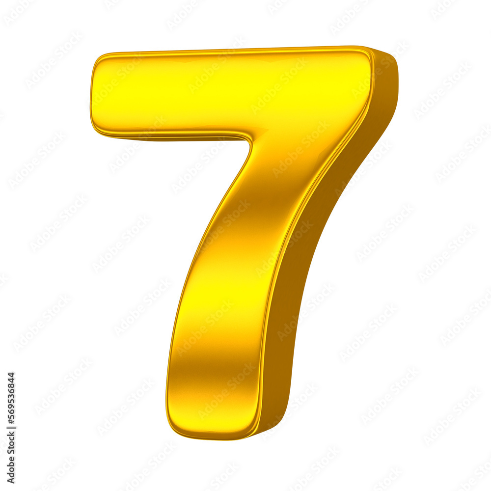 Percent Number Gold 3D Generative AI Percent Number Gold 3D Generative AI