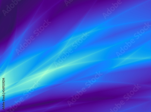 Energy blue color art abstract web banner