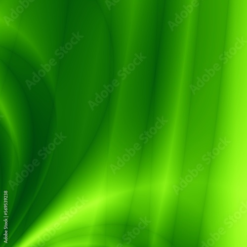 Green color art leaf illustration banner