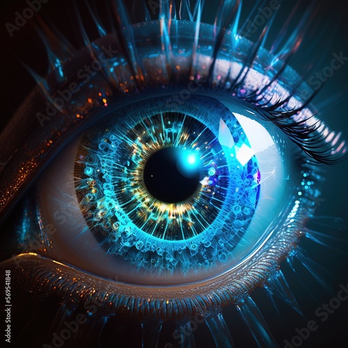 eye hologram, generative ai