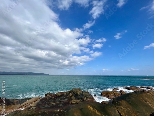 beach and sea