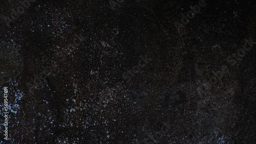 Dirty stains on an old concrete wall (spot focus)