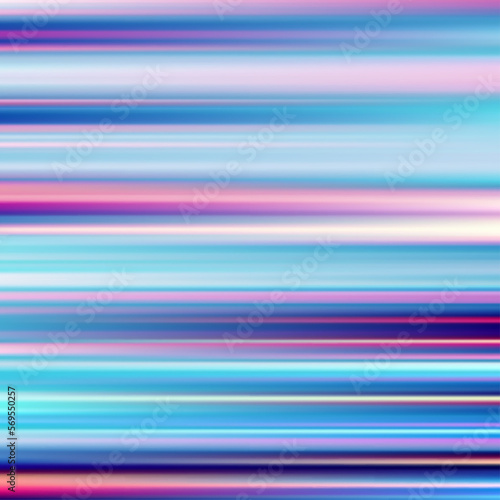 Vector image with horizontal defocused thin lines