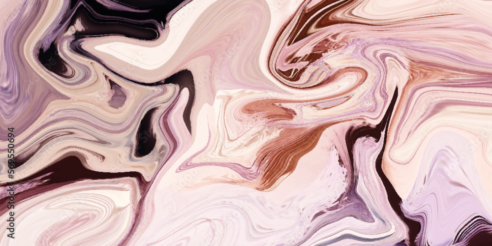 Fototapeta premium Abstract liquid background . Liquid water chocolate colorful and paint background. Abstract background For creative design wallpaper .