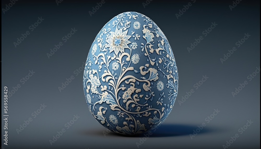 Easter eggs in the nest on light green background. Easter eggs in the nest on light green background.