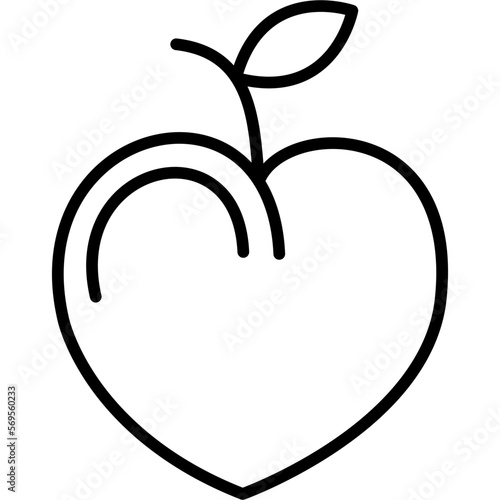 Nectarine Icon